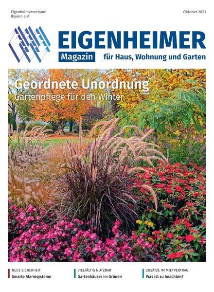 Eigenheimer aktuell – Oktober 2021 Cover