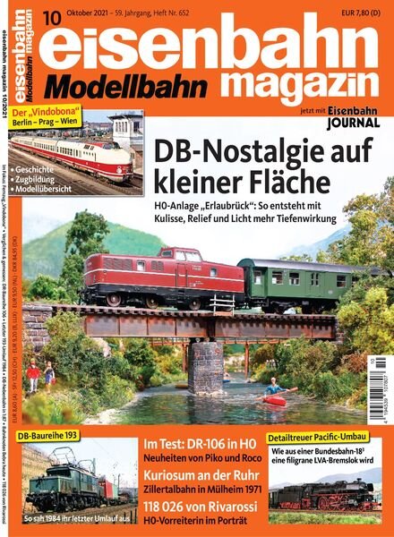 Eisenbahn Magazin – 08 September 2021 Cover