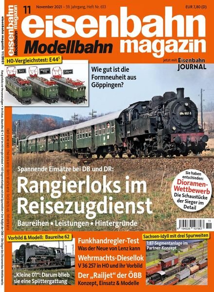 Eisenbahn Magazin – November 2021 Cover