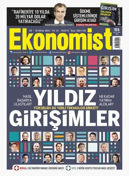 Ekonomist – 03 Ekim 2021 Cover