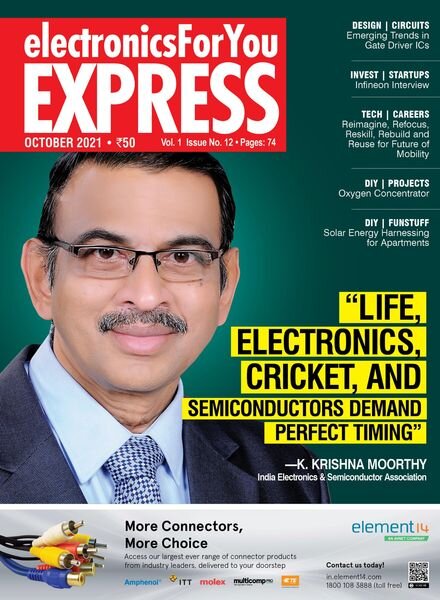 Electronics for You – October 2021 Cover