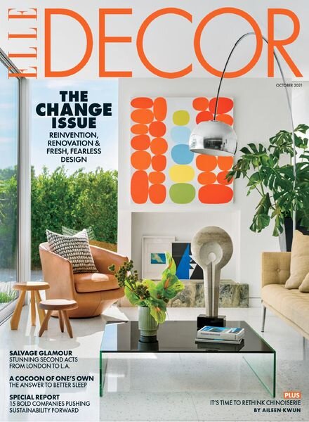 Elle Decor USA – October 2021 Cover