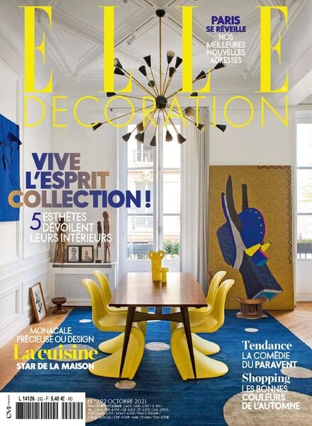 Elle Decoration France – octobre 2021 Cover
