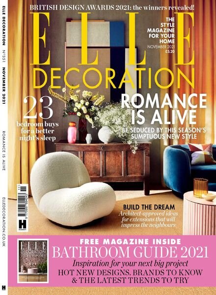 Elle Decoration UK – November 2021 Cover