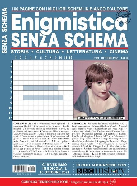 Enigmistica Senza Schema – ottobre 2021 Cover