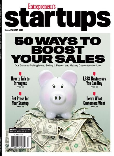 Entrepreneur’s Startups – September 2021 Cover