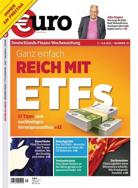 Euro am Sonntag – 03 September 2021 Cover