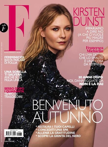 F – 21 Settembre 2021 Cover