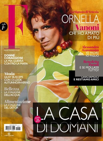 F – 7 Settembre 2021 Cover
