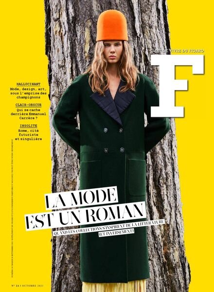 F – L’Art de vivre du Figaro N 24 – Octobre 2021 Cover