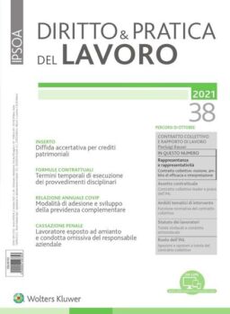 Famiglia e Diritto – Ottobre 2021