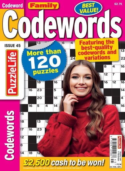 Family Codewords – October 2021 Cover