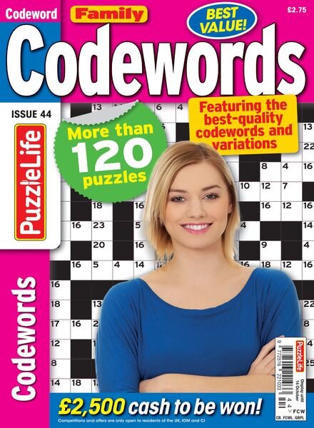Family Codewords – September 2021 Cover