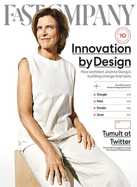 Fast Company – October 2021 Cover
