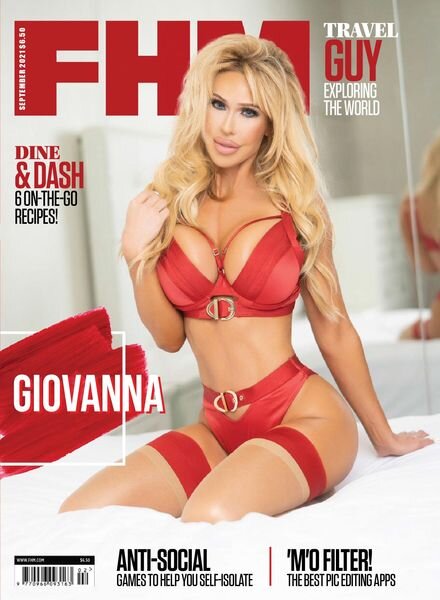 FHM USA – September 2021 Cover