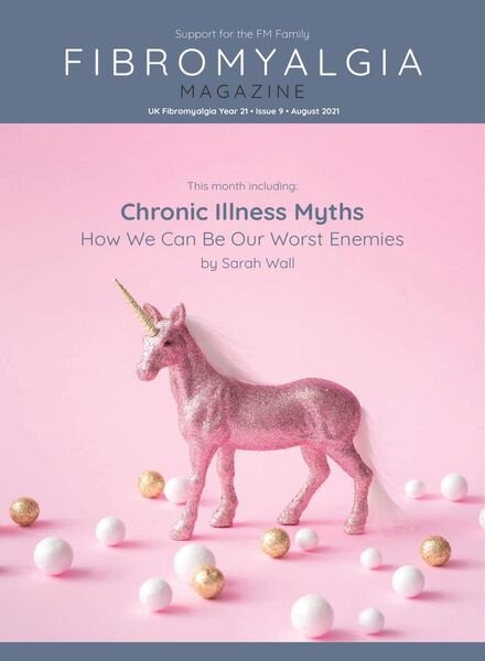 Fibromyalgia Magazine – August 2021 Cover