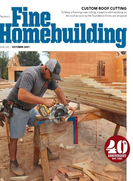 Fine Homebuilding – October 2021 Cover