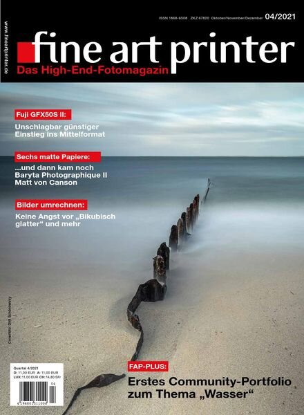 FineArtPrinter – Oktober 2021 Cover
