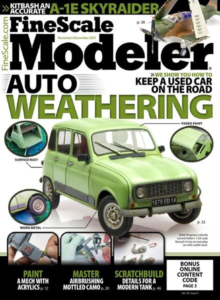 FineScale Modeler – November 2021 Cover