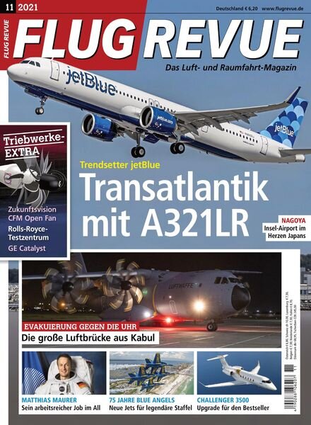 Flug Revue – November 2021 Cover