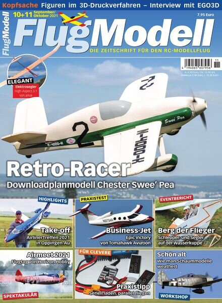 FlugModell – Oktober 2021 Cover