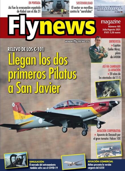 Fly News Magazine – septiembre 2021 Cover