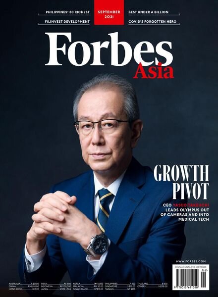 Forbes Asia – September 2021 Cover