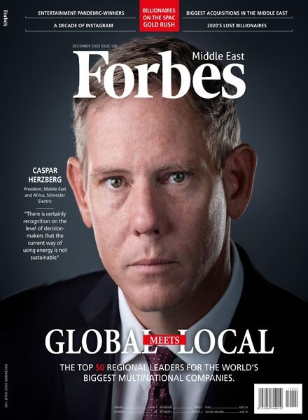 Forbes Middle East (English) – December 2020 Cover