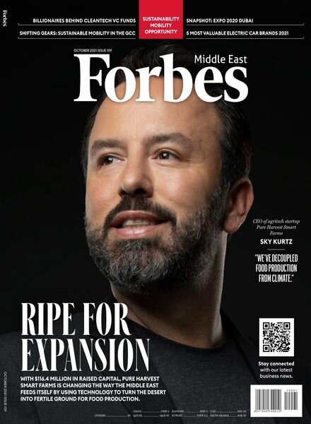 Forbes Middle East (English) – October 2021 Cover