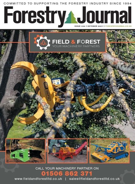 Forestry Journal – October 2021 Cover