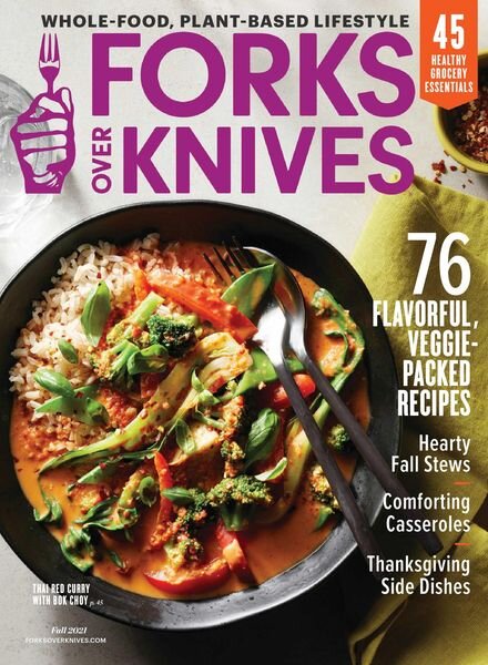Forks Over Knives – September 2021 Cover