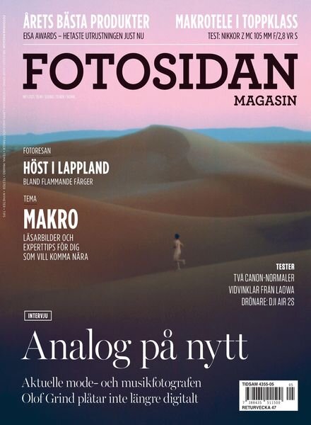 Fotosidan Magasin – september 2021 Cover