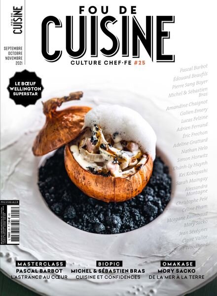 Fou de Cuisine – Septembre-Novembre 2021 Cover