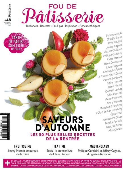 Fou de Patisserie – Septembre-Octobre 2021 Cover