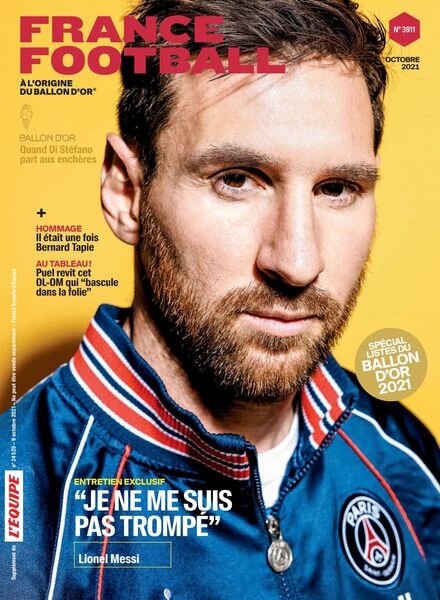 France Football – Octobre 2021 Cover