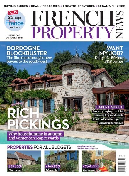 French Property News – October 2021 Cover