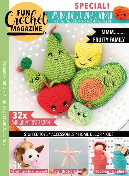 Fun Crochet Magazine – October 2021 Cover