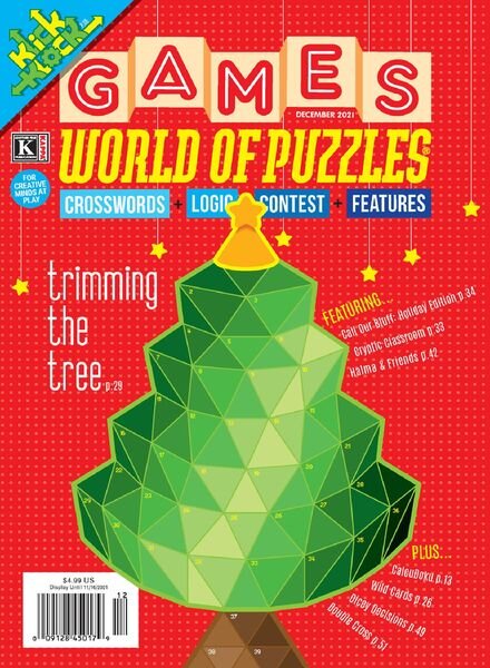 Games World of Puzzles – December 2021 Cover