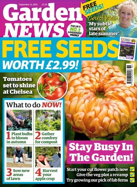 Garden News – September 11, 2021 Cover