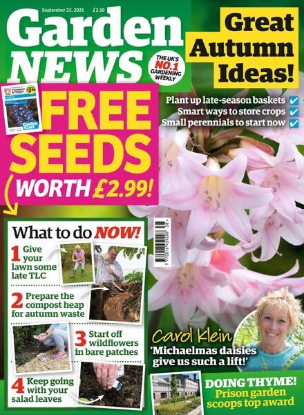 Garden News – September 25, 2021 Cover
