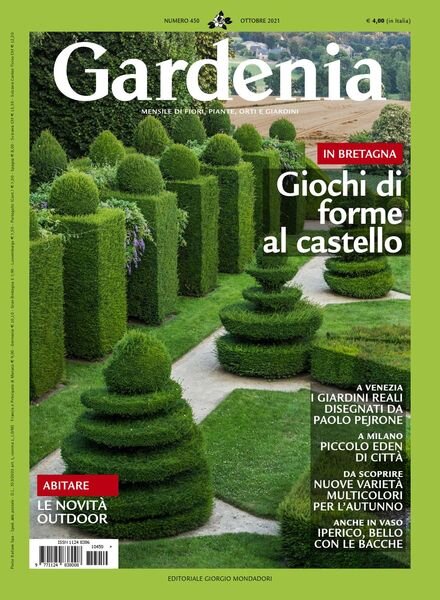 Gardenia – Ottobre 2021 Cover