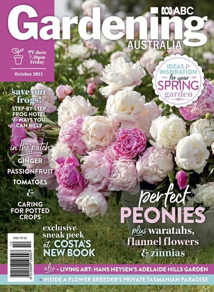 Gardening Australia – October 2021 Cover
