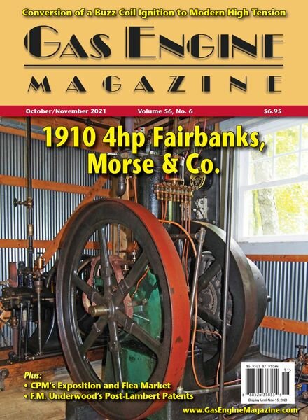 Gas Engine Magazine – October 2021 Cover