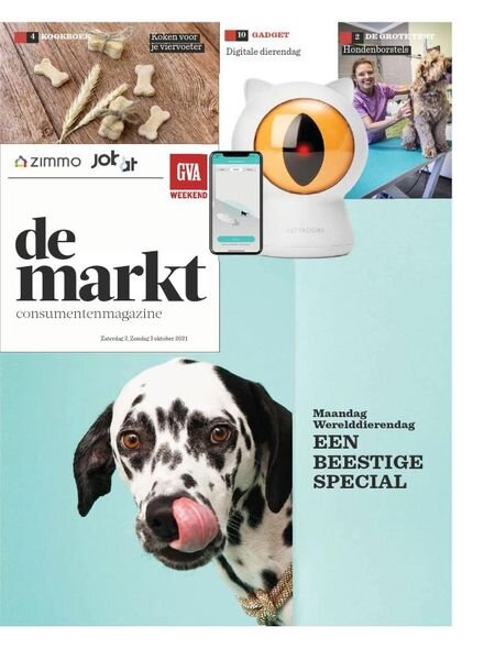 Gazet van Antwerpen De Markt – 02 oktober 2021 Cover