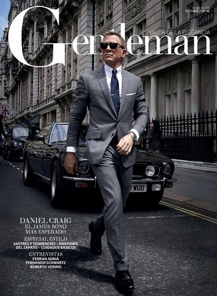 Gentleman Espana – octubre 2021 Cover