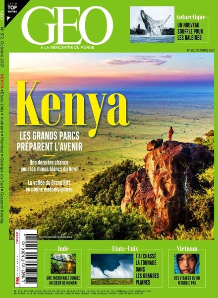Geo France – Octobre 2021 Cover