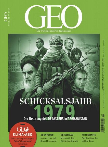 Geo Germany – November 2021 Cover