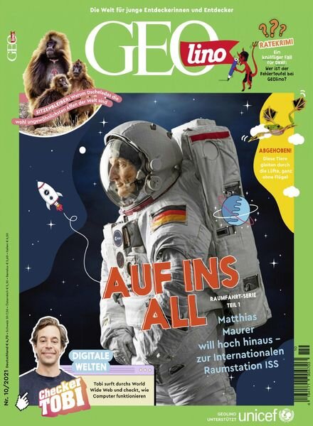 GEOlino – Oktober 2021 Cover