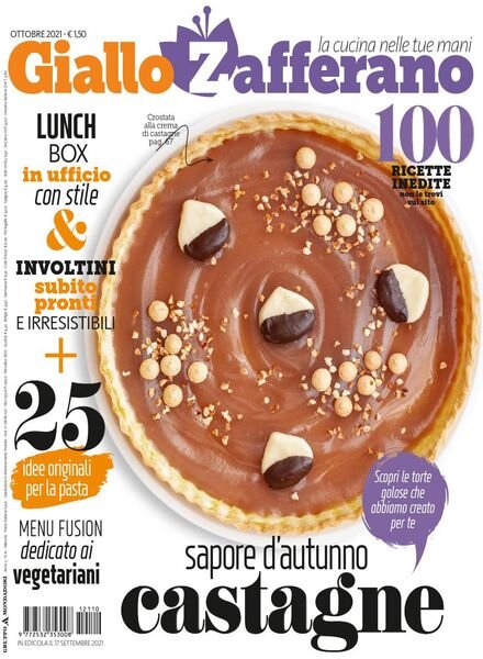 Giallo Zafferano – Ottobre 2021 Cover