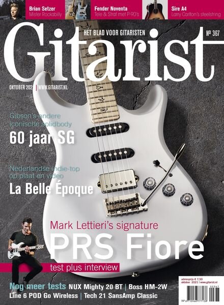Gitarist Netherlands – oktober 2021 Cover